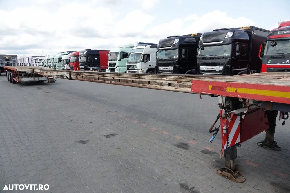 Faymonville SPZ-3AA / REMORCA AUTO / EXTENSIBILĂ / 29 M / SUSPENSIE HIDRAULICĂ / AXE DE DIRECȚIE - 8