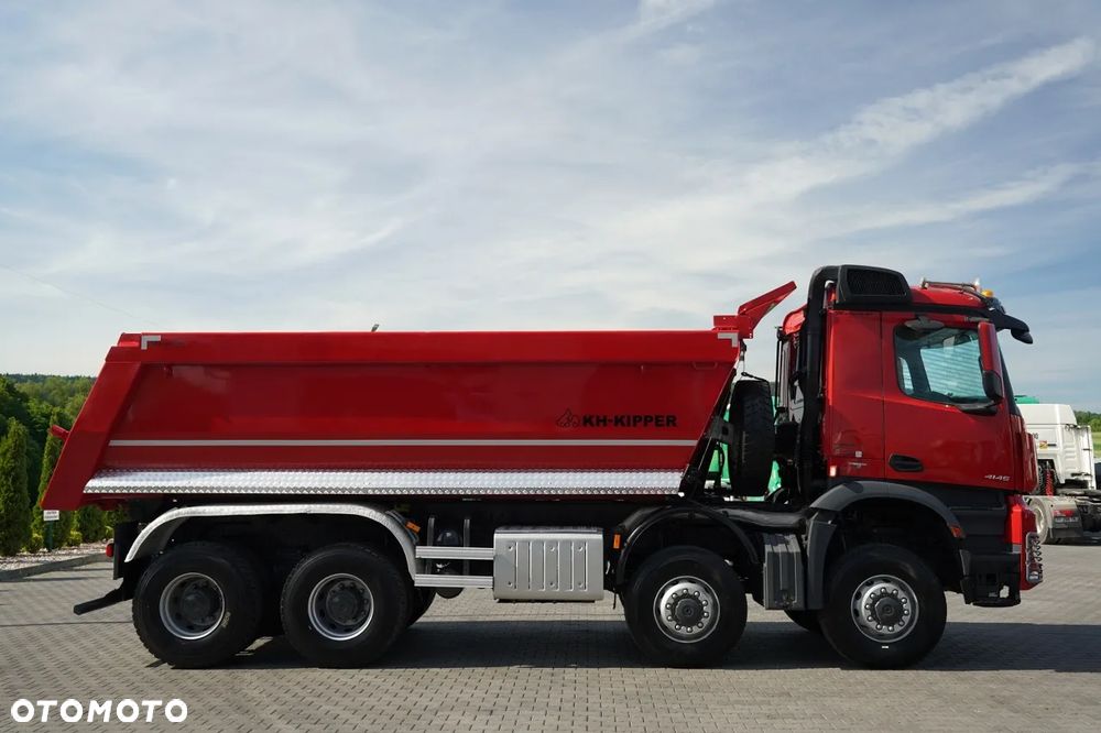 Mercedes-Benz AROCS 4145 / 8x8 / WYWROTKA TYLNOZSYPOWA / KH KIPPER / EURO 6 - 12