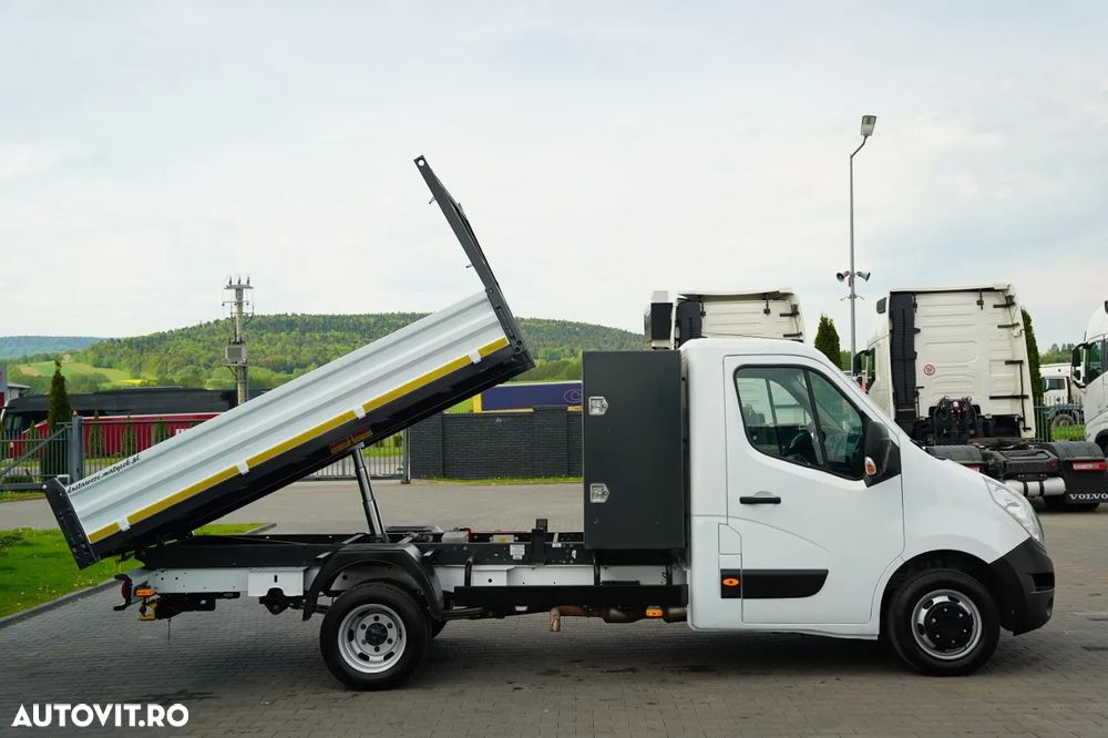Renault MASTER / BASCULATOR / DUBLU / MANUAL / 3 LOCURI / - 9