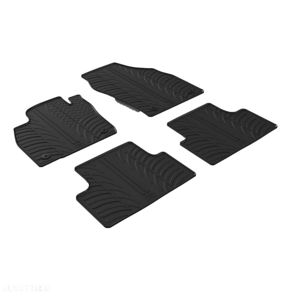 Set covorase auto din cauciuc Vw T-Cross 03.2019- SUV, Gledring, 4 buc - 1