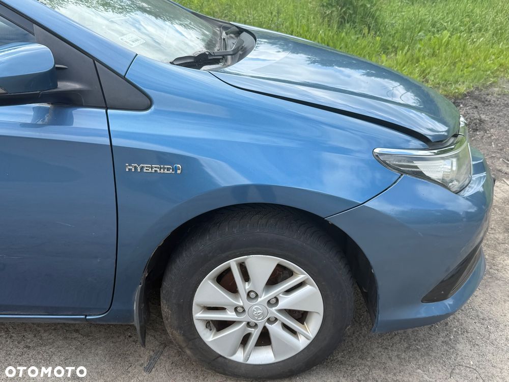 KOMPLENY PRZÓD ZDERZAK MASKA BŁOTNIKI LAMPY PAS WZMOCNIENIE TOYOTA AURIS HYBRID II LIFT 1.8  8U6 - 12