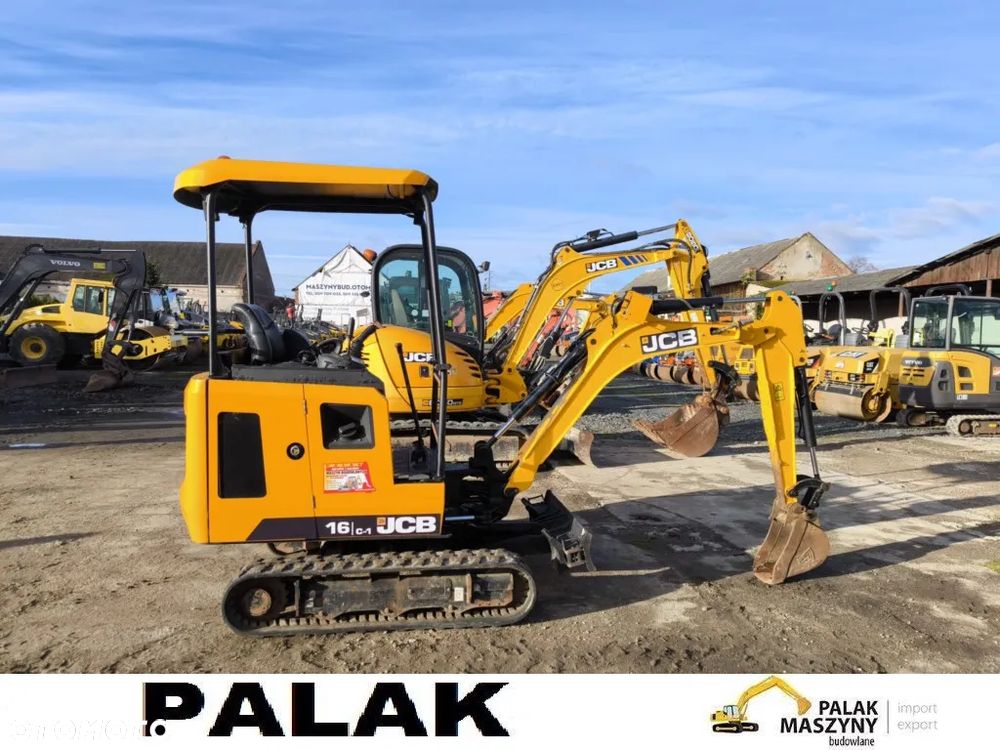 JCB Mini koparka  JCB 16C-1  , 2019 rok   OTWARTA - 3
