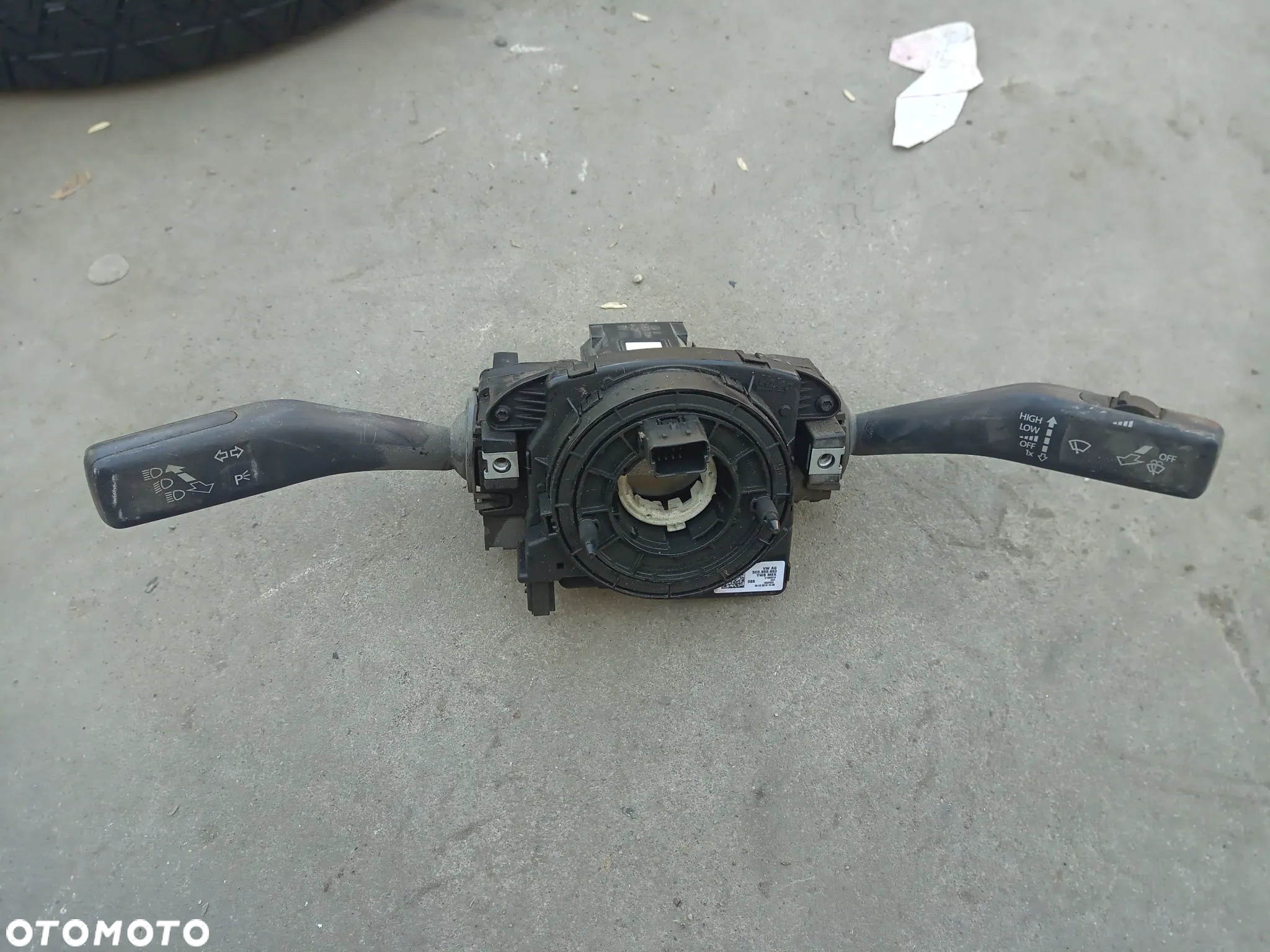 VW THE BEETLE JETTA MANETKI MANETKA 5C5953513D 5C5 953 513 D przełącznik przełączniki kierownicy - 3
