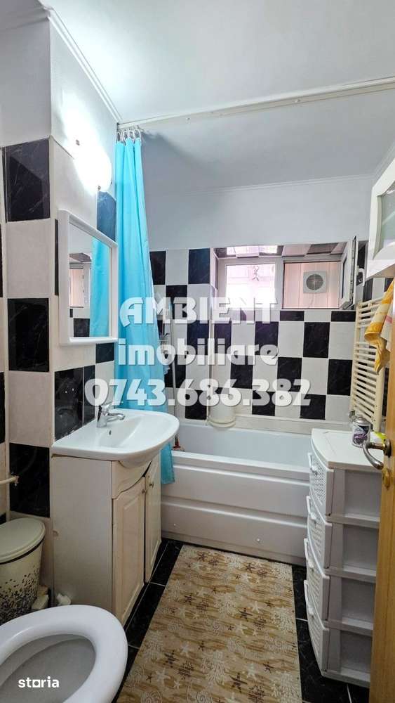 Apartament cu 2 camere, mobilat și utilat, etaj 7, zona TRAIAN - Imagine principală: 5/8