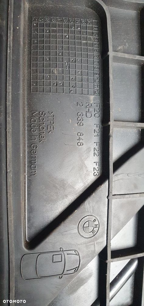 Dywaniki wycieraczki wykładziny oryginał komplet BMW I F20 2210210 - 8