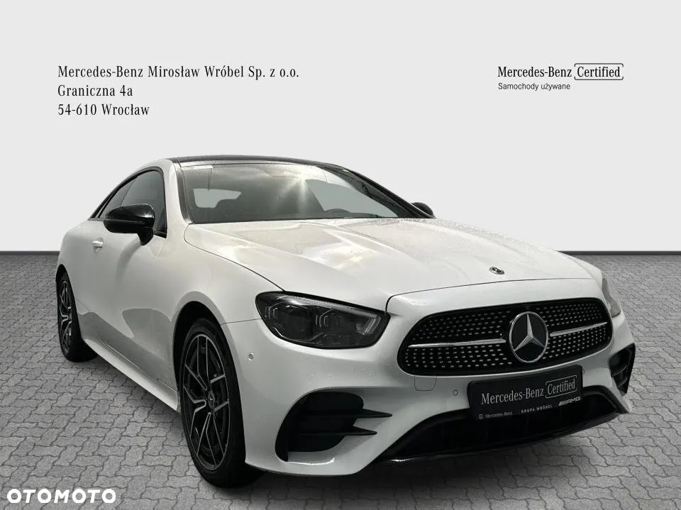 Mercedes-Benz Klasa E 220 d 4Matic Coupe 9G-TRONIC AMG Line - 7