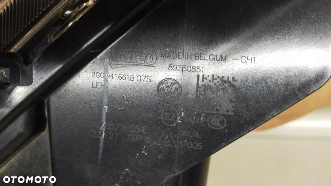 VW POLO VI 2G0 18- HALOGEN LEWY LUB PRAWY LED DLR - 3