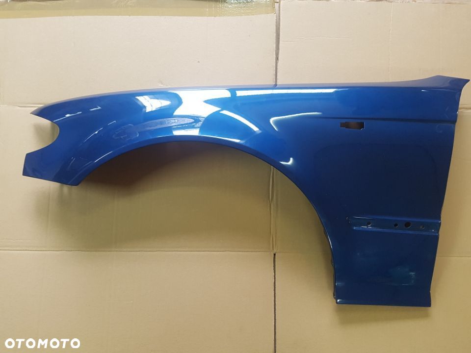 Błotnik przód lewy BMW E46 lift sedan kombi topasblau metalic - 1
