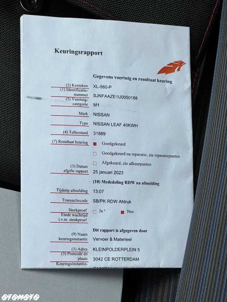 Nissan Leaf 40 kWh Acenta - 29