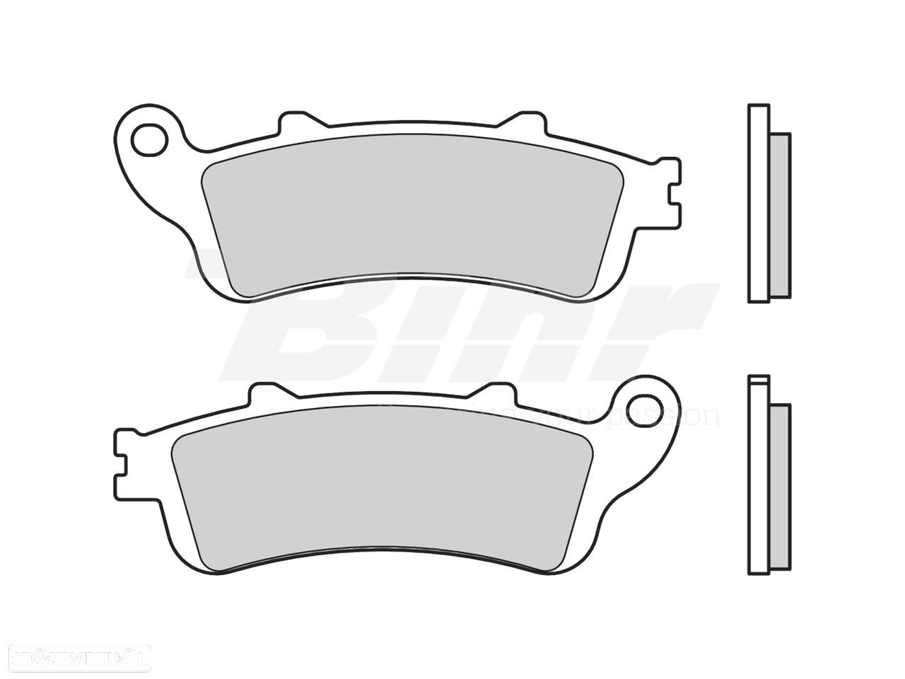07ho4206 - pastilhas de travão orgânicas brembo 07ho4206 - 1
