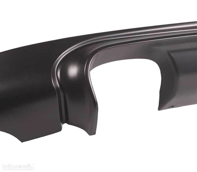 DIFUSOR PÁRA-CHOQUES TRASEIRO BMW E46 LOOK M3 CSL COUPE CABRIO SEDAN 98-05 SAIDA DUPLA - 5