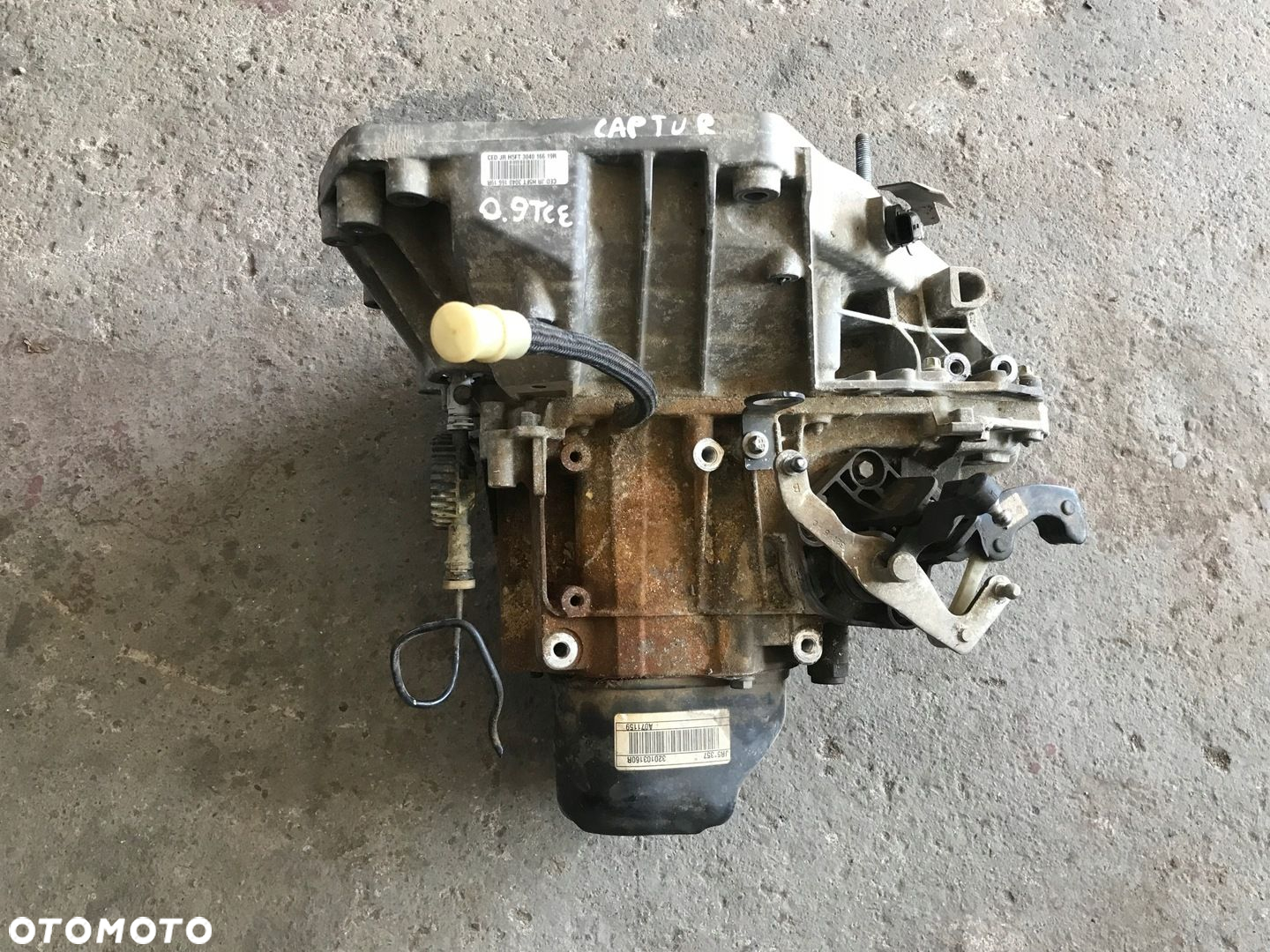 RENAULT CAPTUR I 13- 2013- SKRZYNIA BIEGÓW 0.9 TCE JR5357 JR5 357 - 3