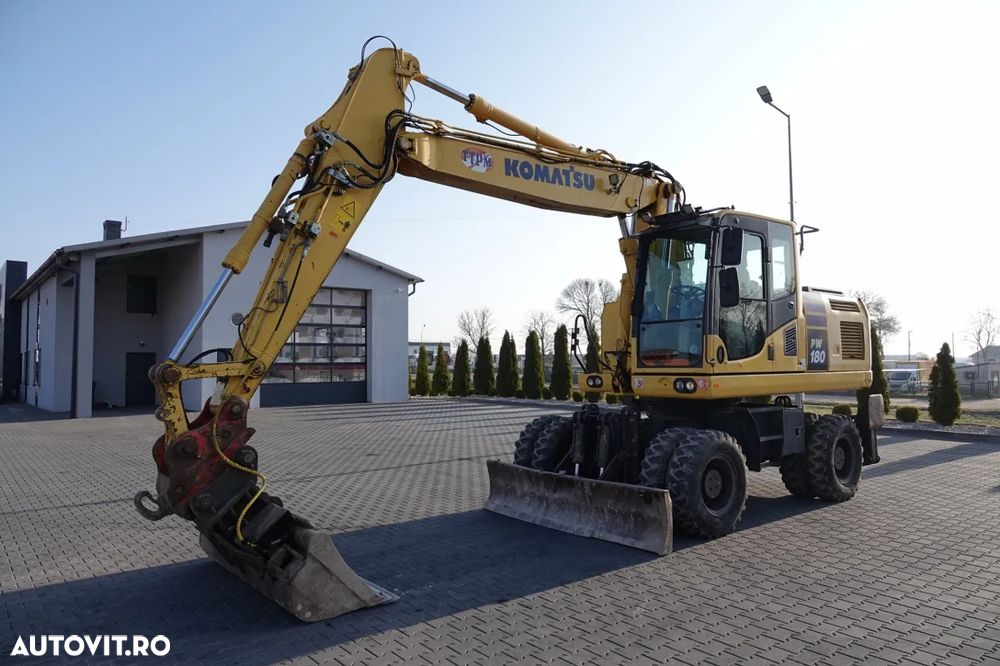 Komatsu PW 180-10 / EXCAVATOR PE ROȚI / 2017 / - 1