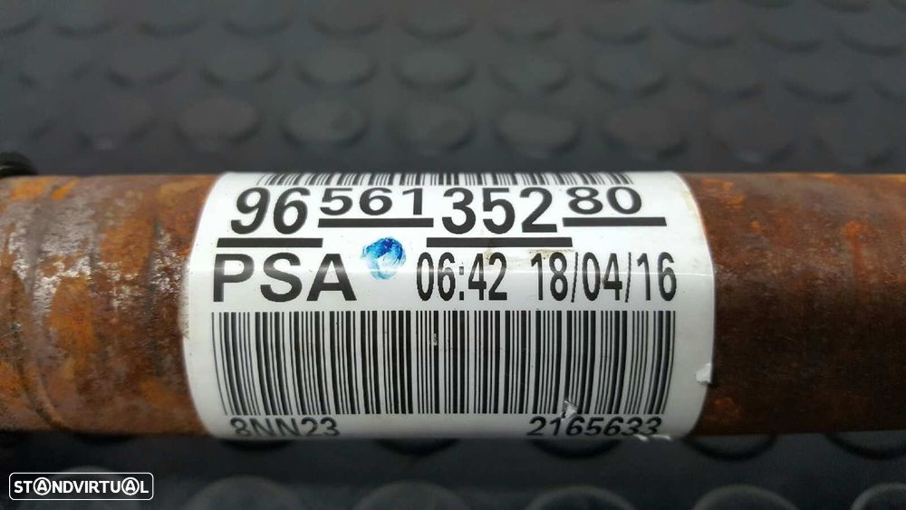 TRANSMISSÃO FRENTE ESQUERDA CITROEN C3 COLLECTION - 3