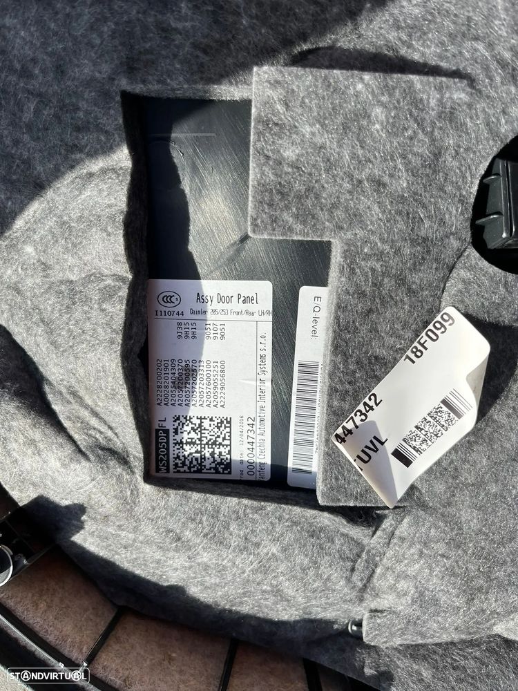 MERCEDES C W205 FORRA QUARTELA PPRTA FRENTE ESQUERDA - FP031 - 4