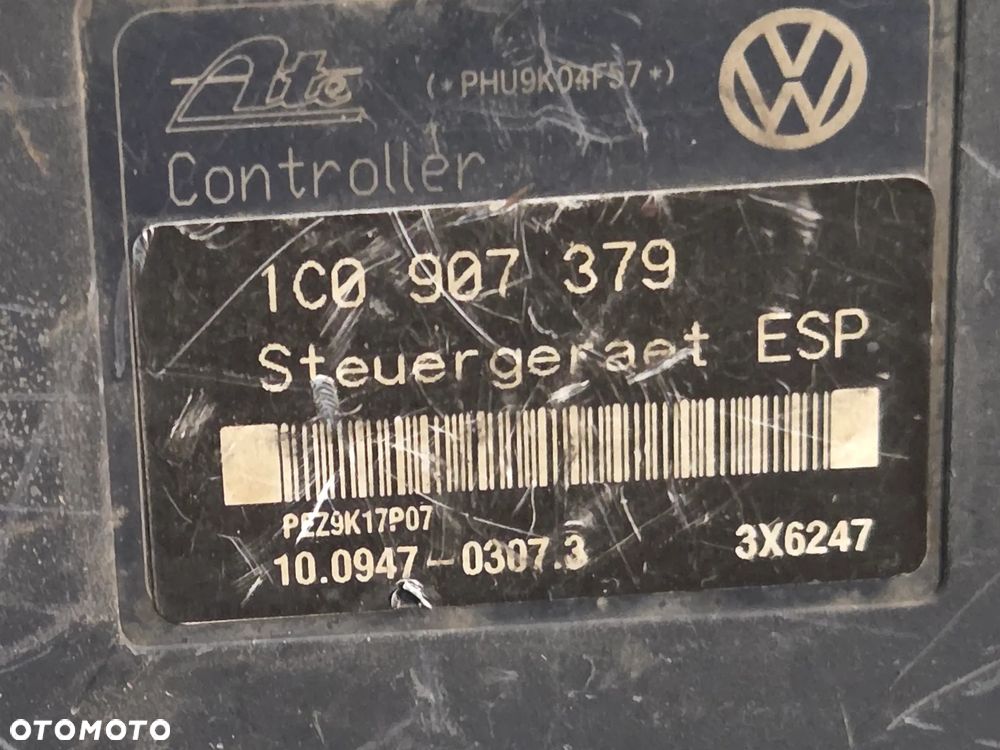VW GOLF IV BORA SEAT LEON TOLEDO A3 POMPA ABS ESP 1C0907379 6X0614517 - 6