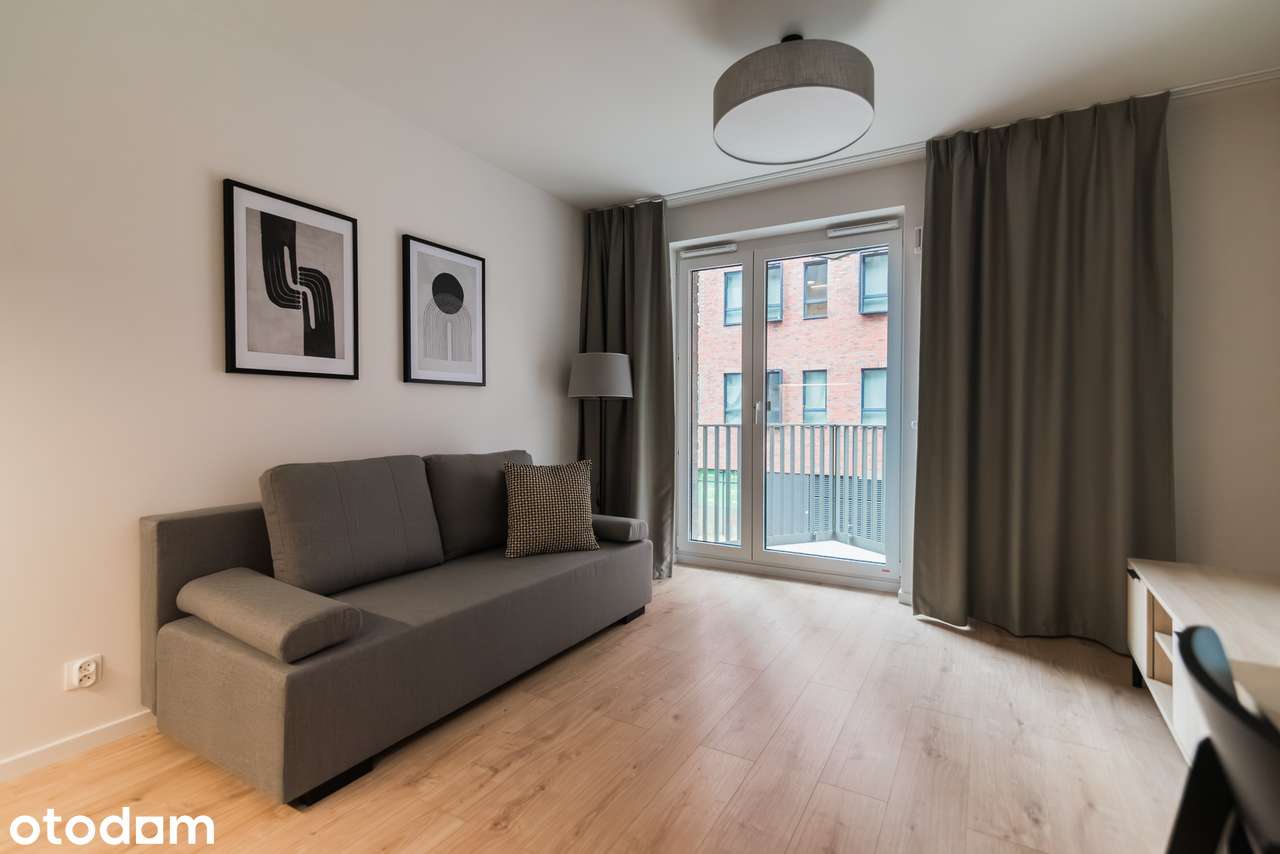 Nowoczesna Kawalerka >BEZ PROWIZJI< Pets Friendly | Coworking, Balkon