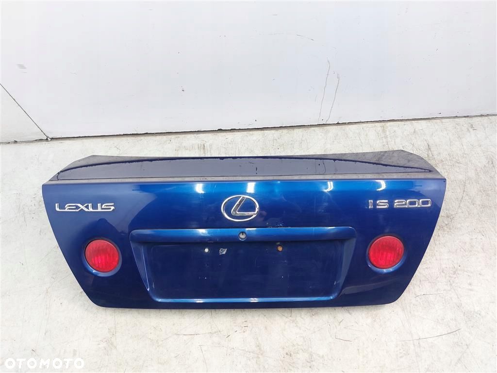 Klapa tył tylna Lexus IS I 200 1999-2005 SEDAN NIEBIESKA - 1