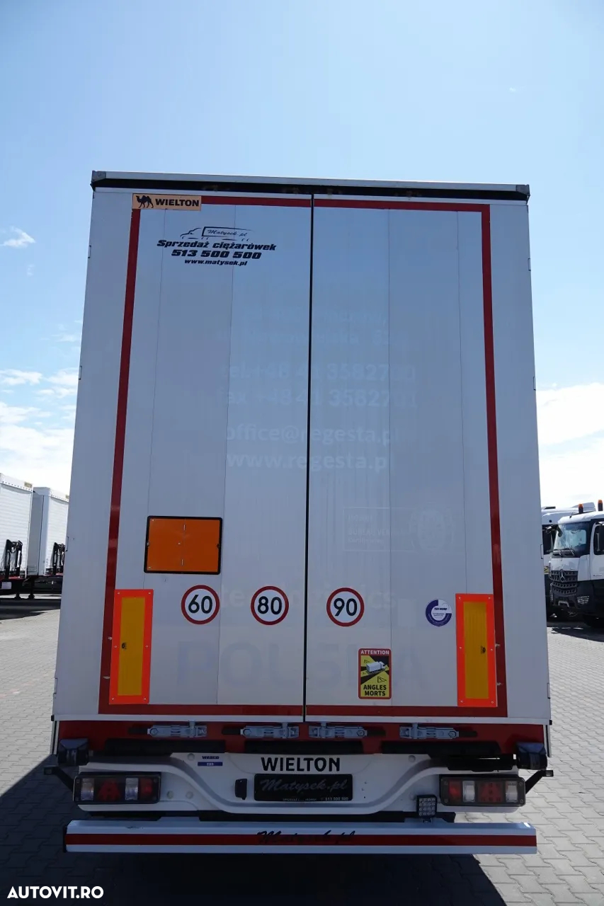 Wielton MEGA CORTINA / MANȘĂ DE OȚEL - 9 M / AXIE DE RIFAT / SAF/ COILMULDA / LOW DECK / 2019R - 12