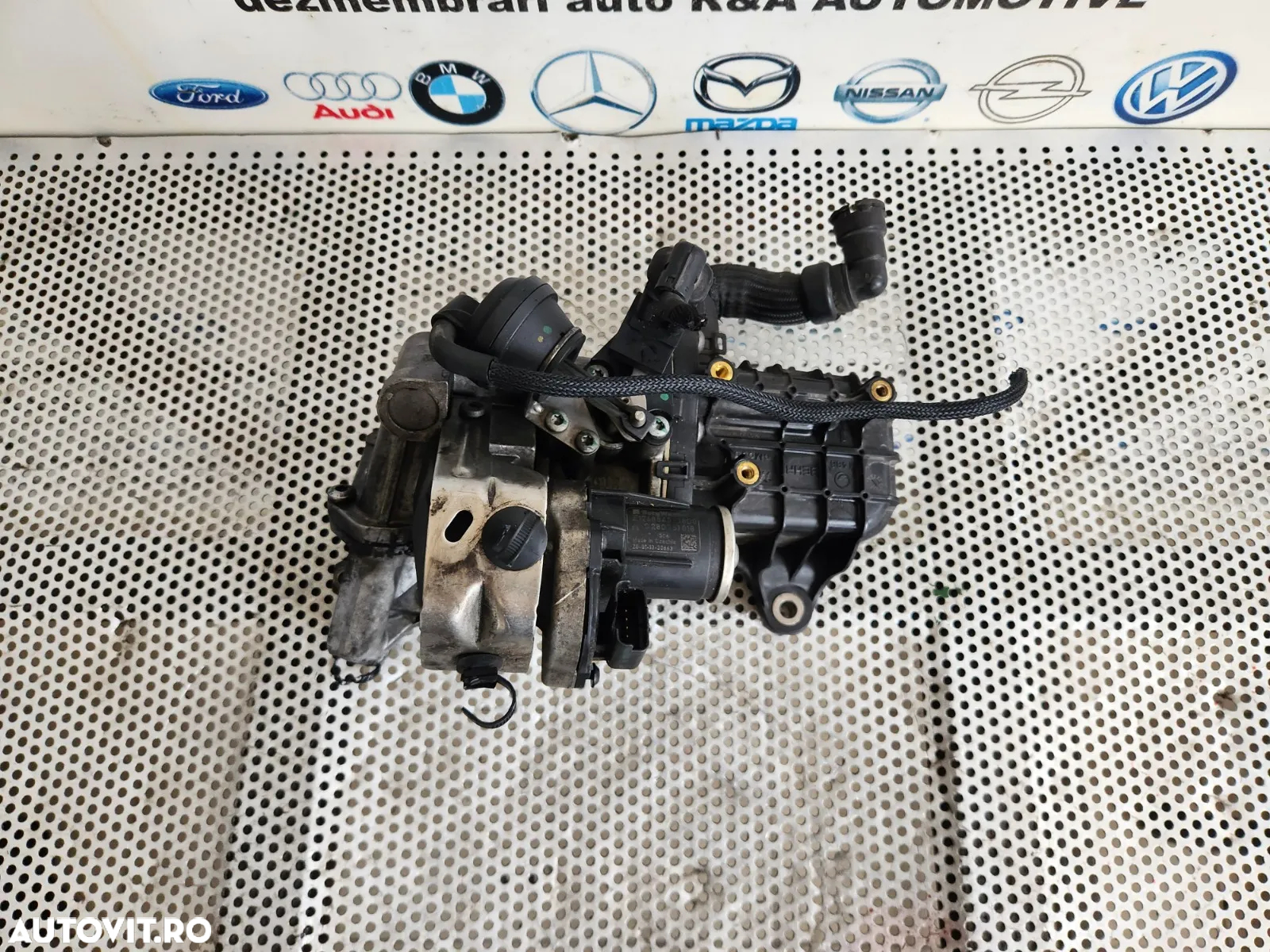 Racitor Gaze Egr Supapa Valva Egr Ford Citroen Peugeot 2.0 / 2.2 BlueHdi Tdci Euro 6 Jumper Boxer K - 2