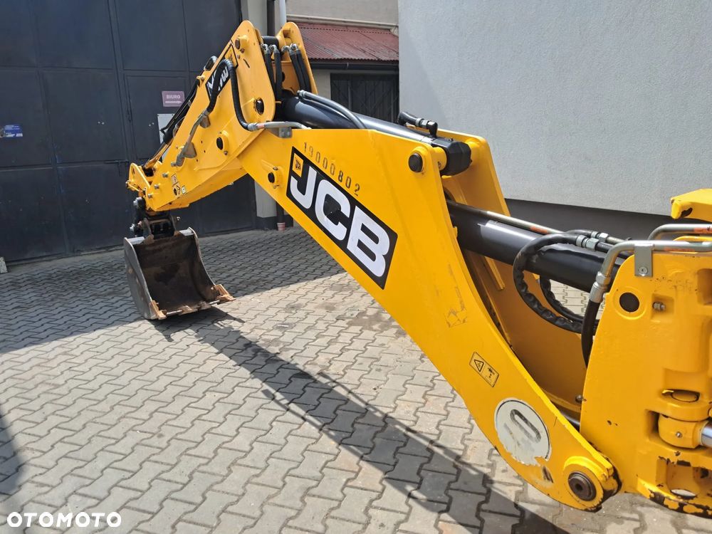 JCB 3CX Eco Sitemaster 2019 rok 4160mtg nowe opony przód * nowe szybkozłącze * Teleskop Krokodyl Widły KRAJOWA oryg. lakier, bez wycieków oświetlenie 4 CX CAT 428 Case 580SV / 580ST Komatsu WB93R-8 Terex 860/960 - 4