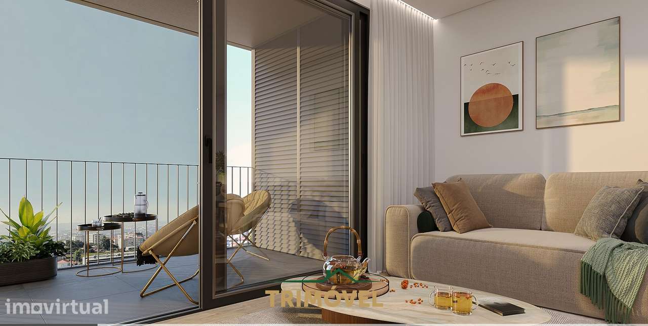 Apartamento T1+1 NOVO em São João da Madeira - Grande imagem: 5/25