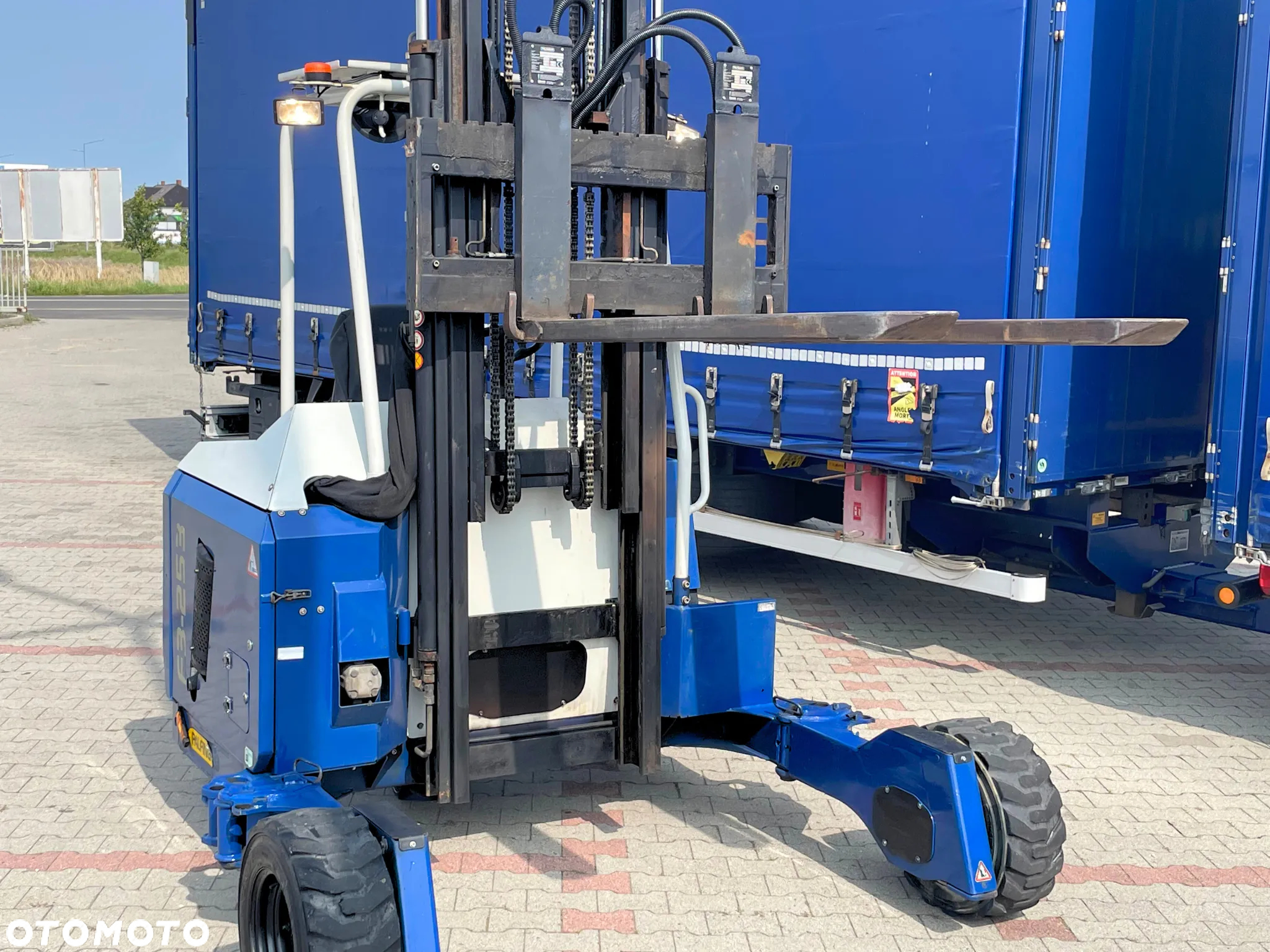 Palfinger F3 253 PX / WÓZEK WIDŁOWY / 3M / 2500 kg - 4