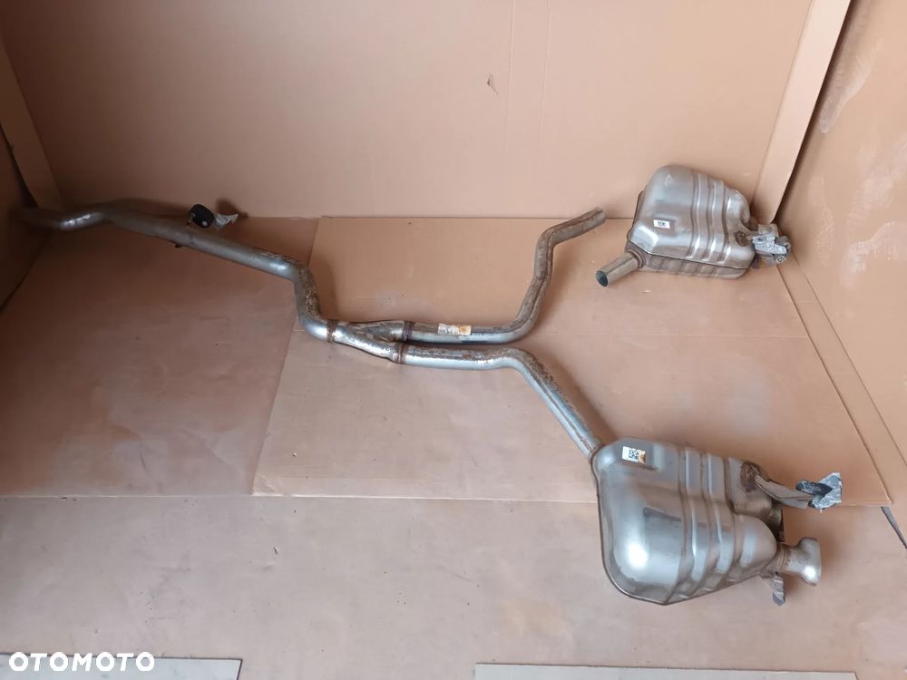 Audi A6 C7 4G lift 2.0 TDI wydech końcowy tłumik 4G0253612M 4G0253611M 28km - 9