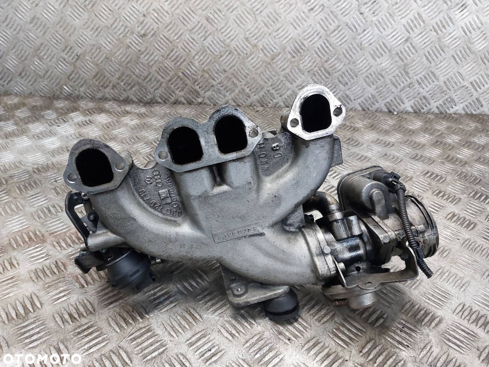 ZAWÓR EGR CHŁODNICZKA KOLEKTOR SKODA OCTAVIA II 1.9 TDI 03G129713 - 7