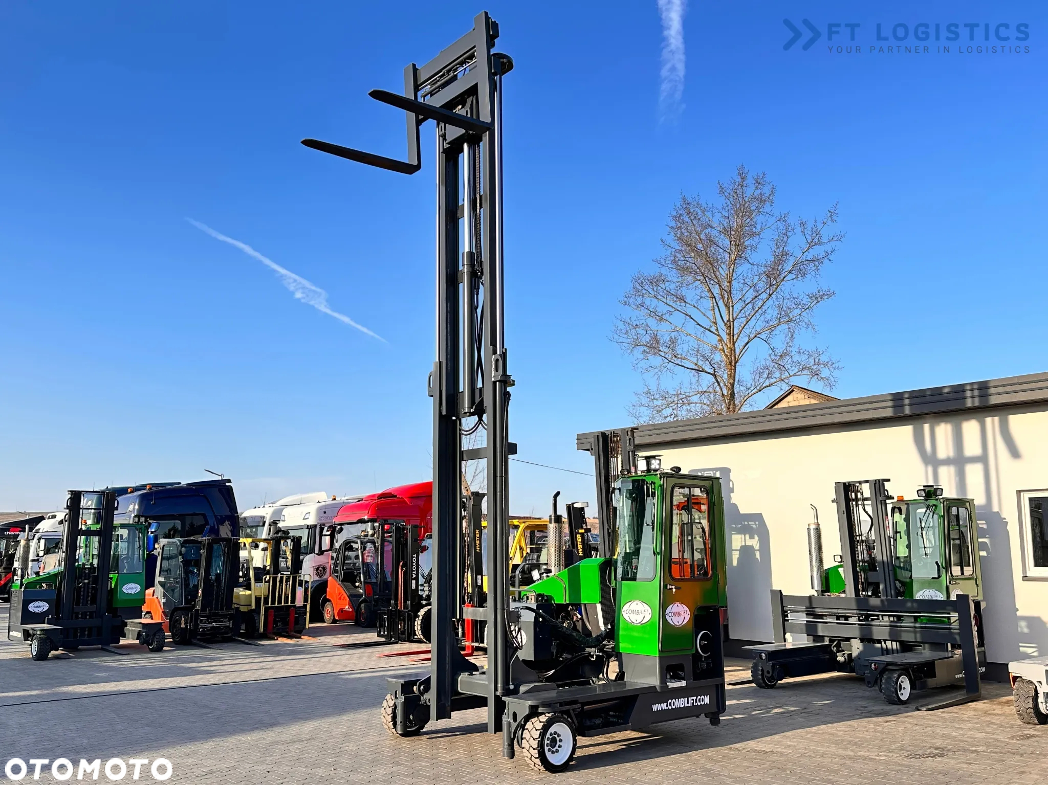Combilift C4000 / LPG / DUPLEX / WYSOKOŚĆ PODNOSZENIA 550CM / WOLNY SKOK / JAK NOWY - 25