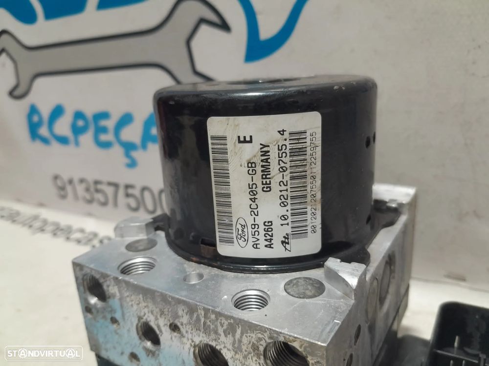 ABS MODULO BLOCO HIDRAULICO FORD FOCUS C-MAX C MAX II 2 MK2 1.6i 16V 100CV 8M512C405AA 10020603224 - 4