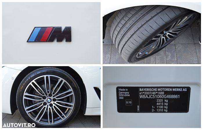 BMW Seria 5 520d xDrive Aut. M Sport Edition - 12