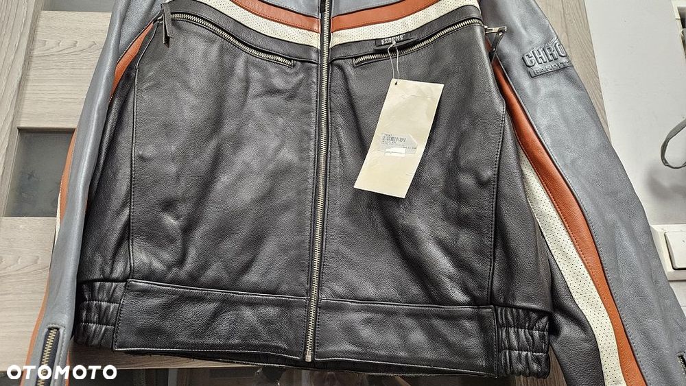 Kurtka motocyklowa skórzana MQP Chrome Bandits rozmiar XXL - 7