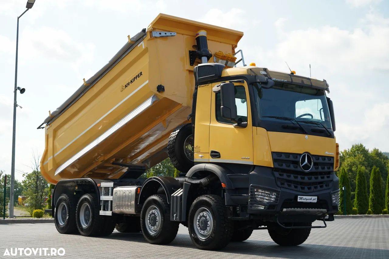 Mercedes-Benz AROCS 4145 / 8x8 / BASCULATOR SPATE / KH KIPPER / EURO 6 - 1