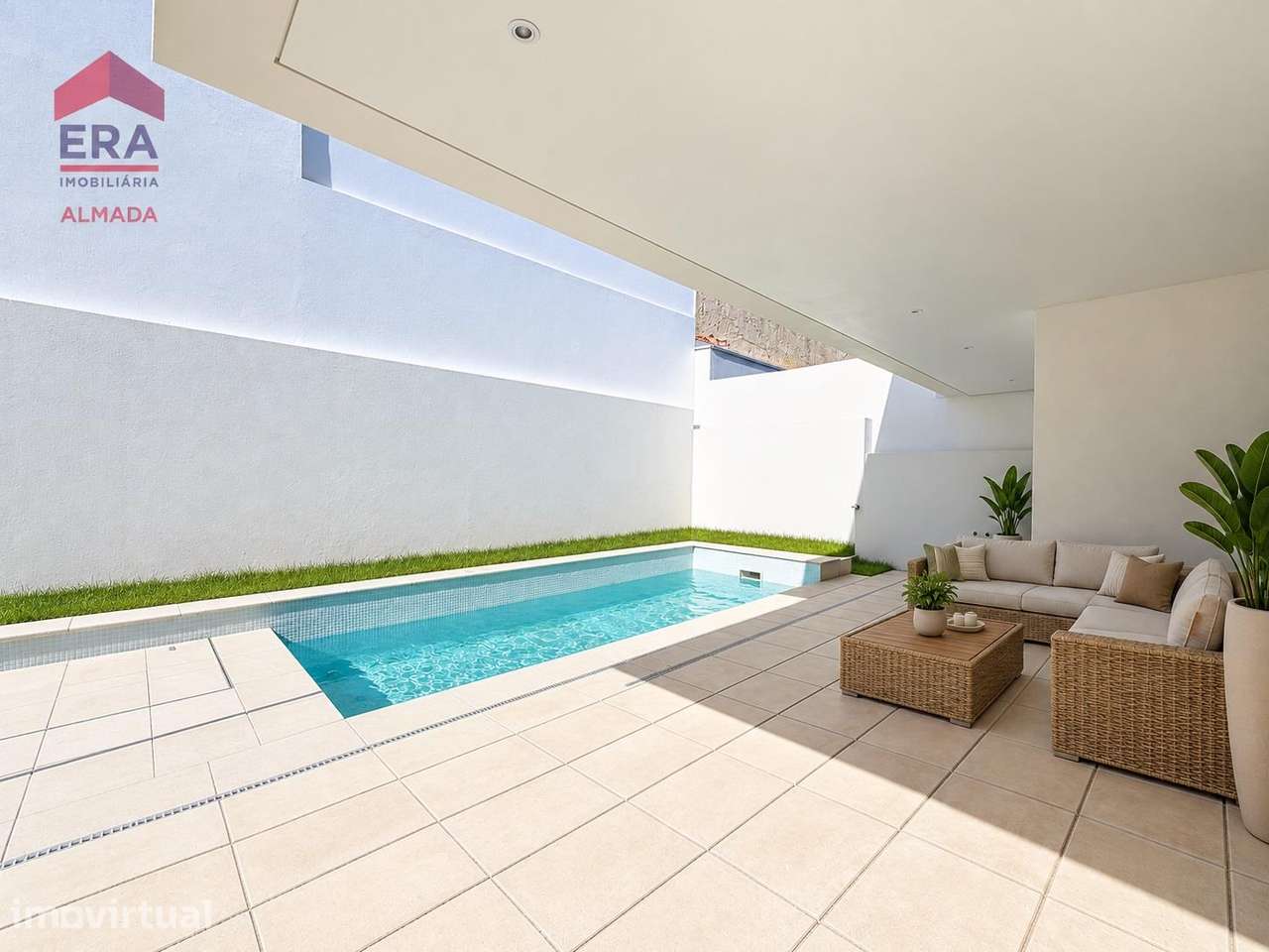 Moradia T4 com piscina privativa em Almada - Grande imagem: 3/29