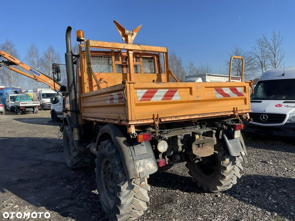 Unimog Unimog 1400 4X4 Kosiarka teleskopowa posypywarka - 37