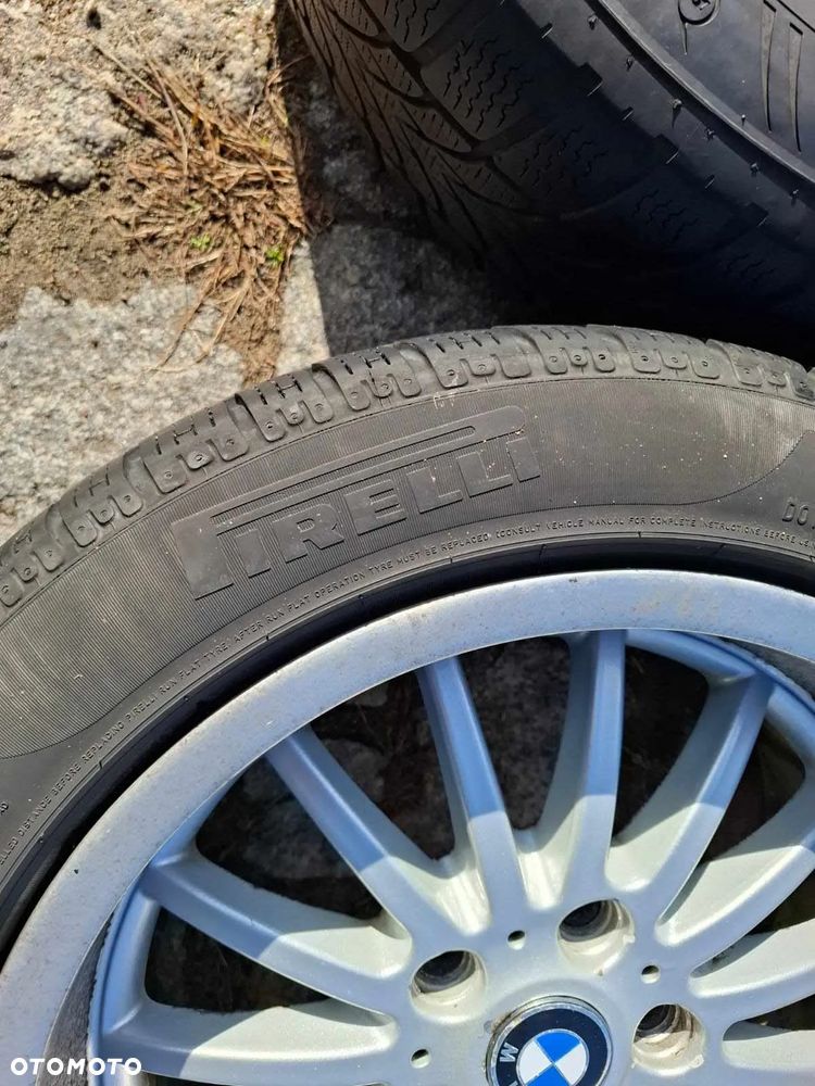 KOŁA ZIMOWE ZIMA ALUFELGI Z RANTEM 225/50 R17 8Jx17 H2 BMW E39 5x120 - 9