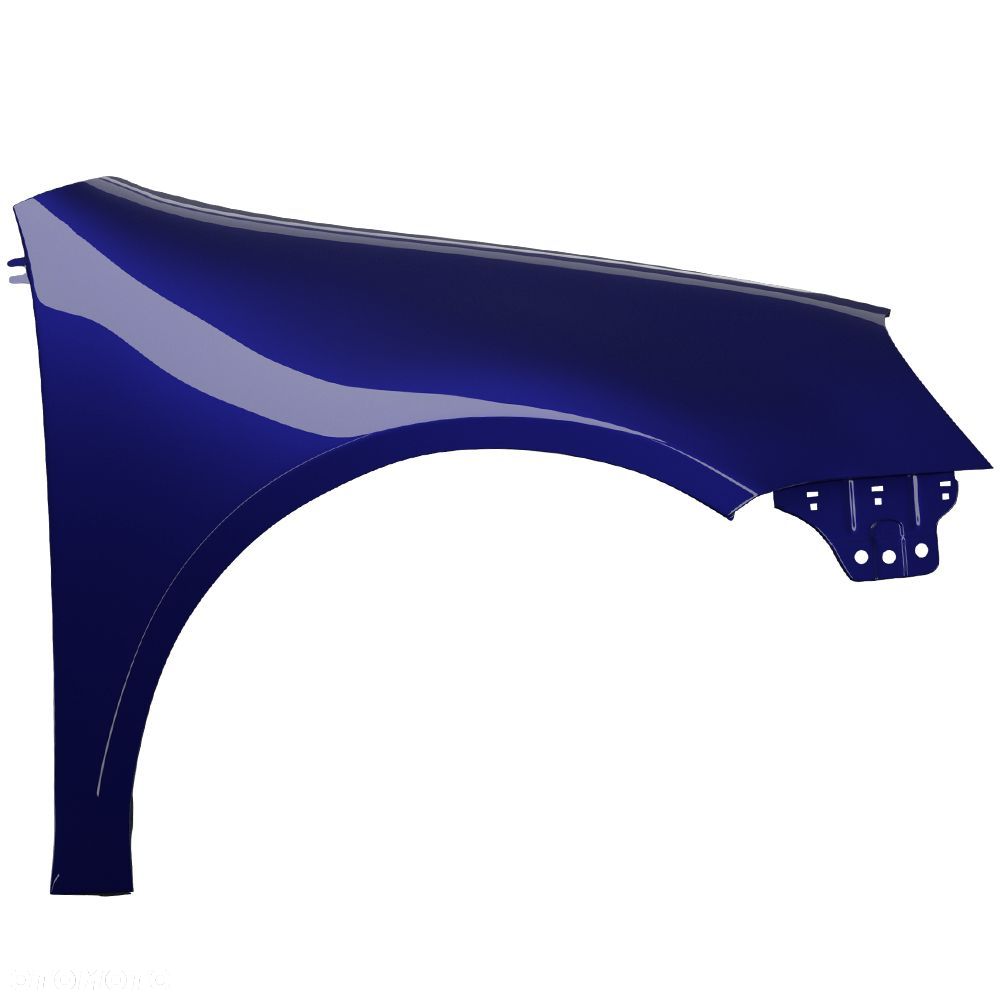 BLU Błotnik VW GOLF V 5 LD5Q prawy niebieski 03-09 przód hatchback ocynk SchattenBlau - 2