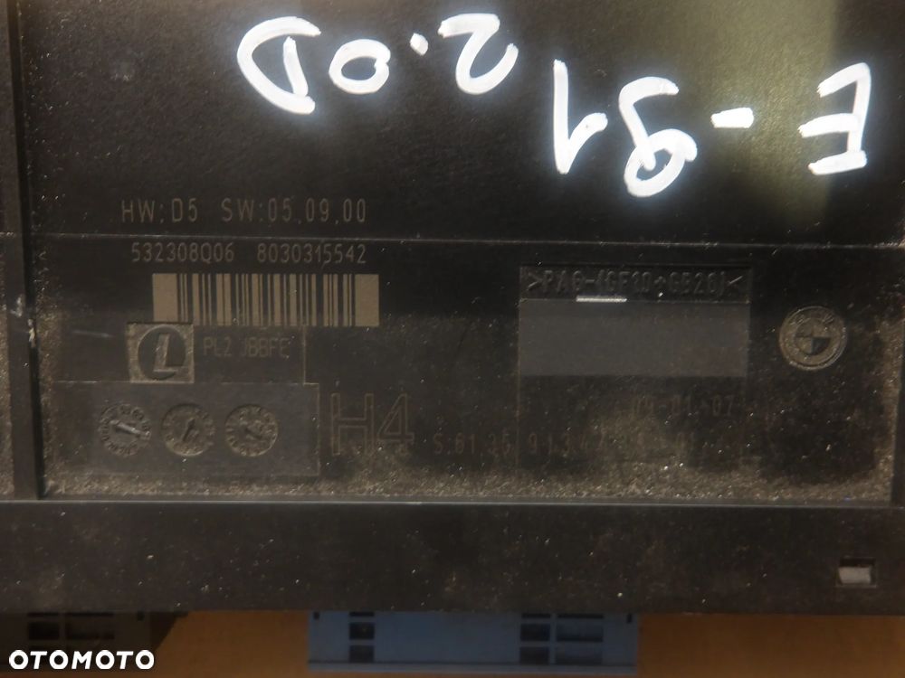 BMW E91 KOMBI 2.0D MODUŁ KOMFORTU BCM 9134485 - 9
