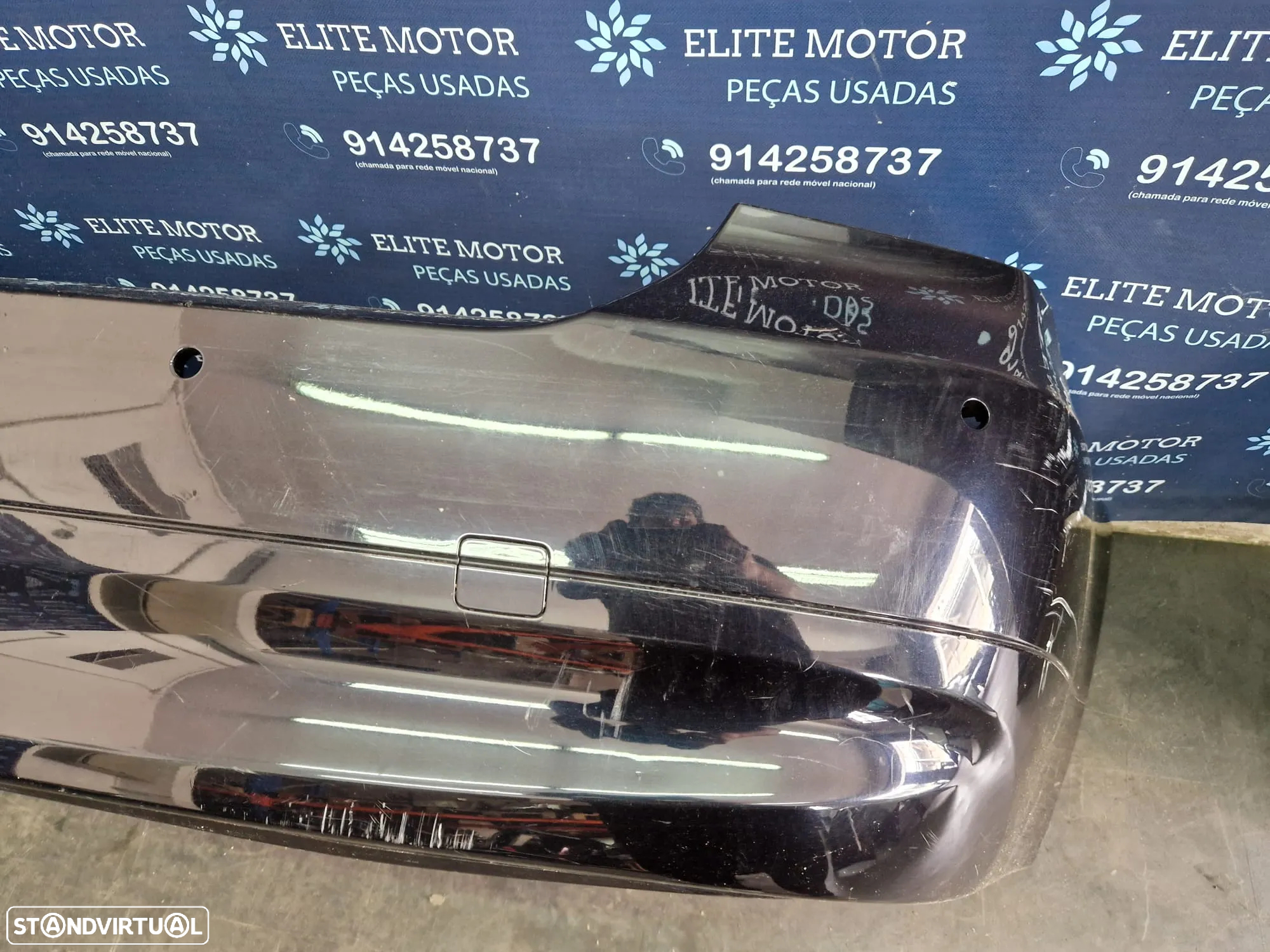 Parachoques traseiro usado BMW SERIE 3 E90 SEDAN CARRO - 4