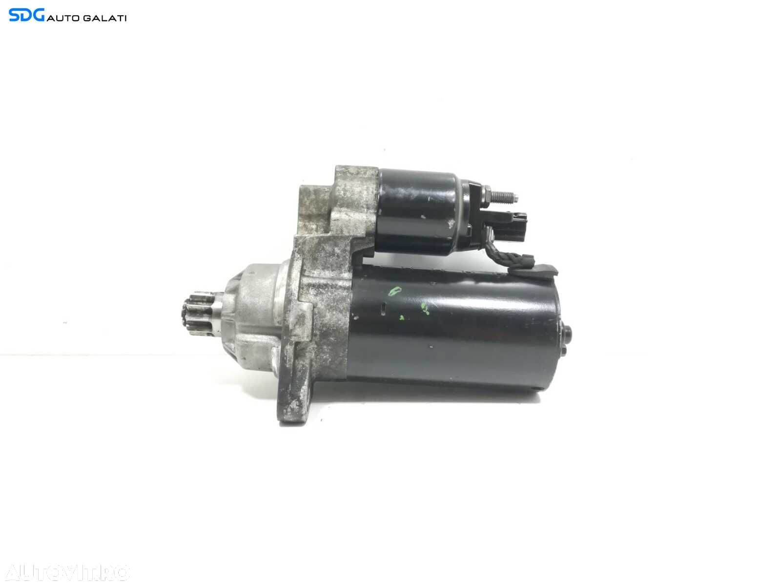 Electromotor cu 10 Dinti Volkswagen Passat B6 2.0 TDI BKP CBAA CBAB CBAC BUZ BMP BMR CBBB BMA BVE BWV 2005 - 2010 Cod 1005831320 02M911023P 0001123014 [B3614] - 1