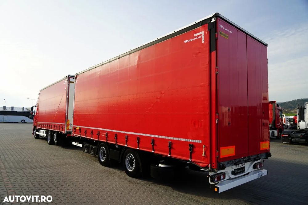 Volvo FH 460 / COMBINAT TANDEM / 120 M3 / TRANSIT / I-SAVE / I-PARK COOL / PUNTE RIDICATĂ ȘI DIRECȚIE / 2021 / - 4