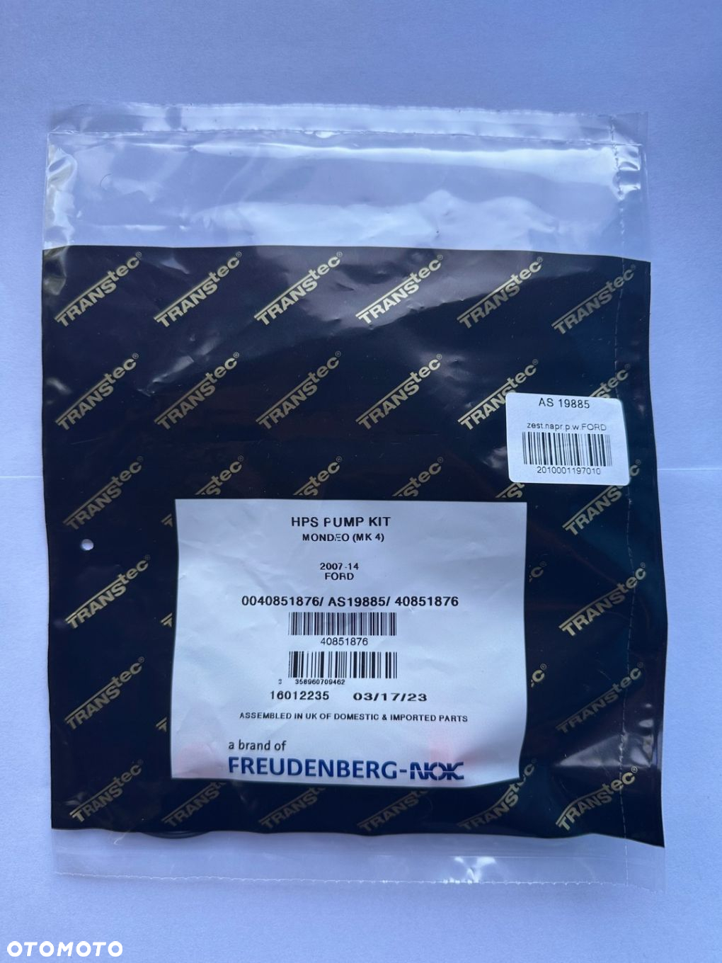 ZESTAW NAPRAWCZY POMPY WSPOMAGANIA FORD MONDEO MK4 S-MAX GALAXY 2.0 2.3 - 2