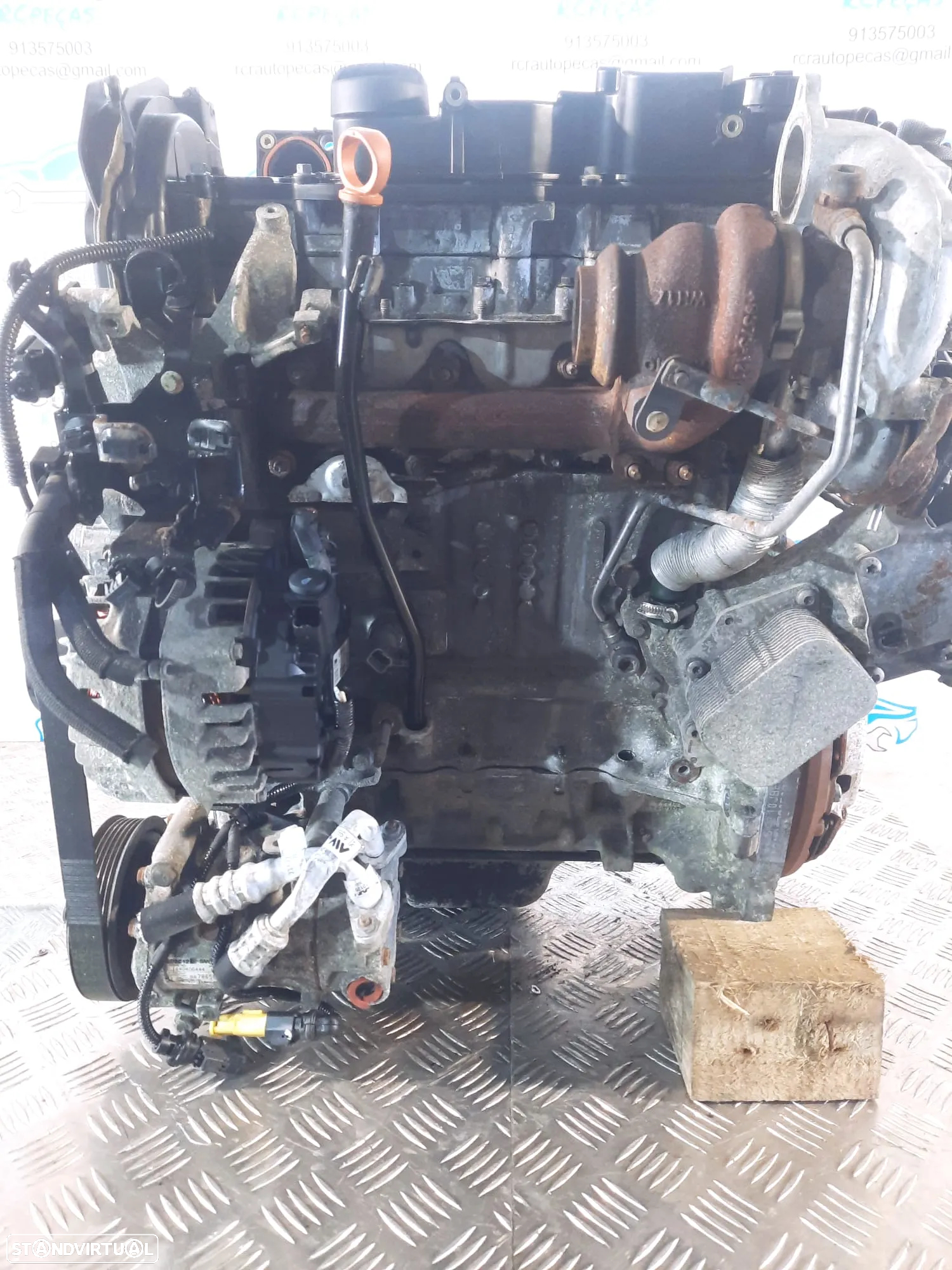 .MOTOR COMPLETO PEUGEOT CITROEN 1.6 HDI 8V 92CV 9H06 10JBEM - 10