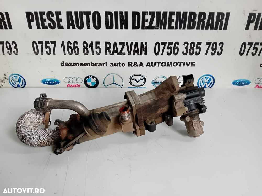 Supapa Valva Egr Răcitor Gaze EGR Peugeot 4007 C-Crosser Outlander 2.2 4HN | 9681677780 Testat - 6