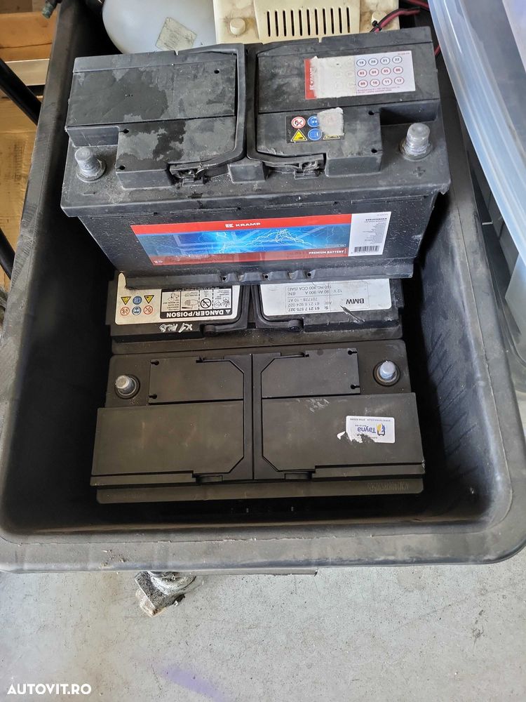 Baterie,baterii auto intre 90a si 100amperi,AGM sau simple - 1