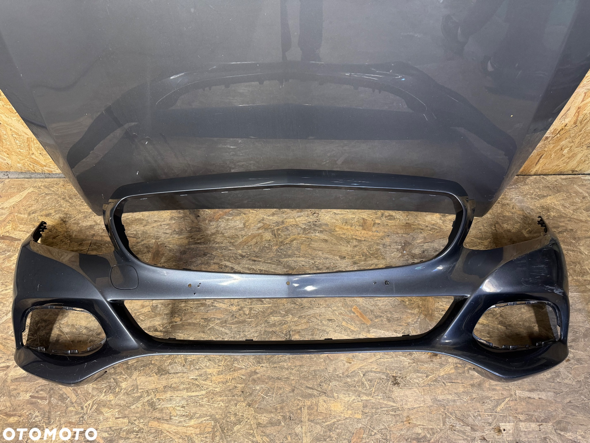 Maska lampa zderzak pas przedni przód Mercedes c klasa 205 avangarde USA - 5