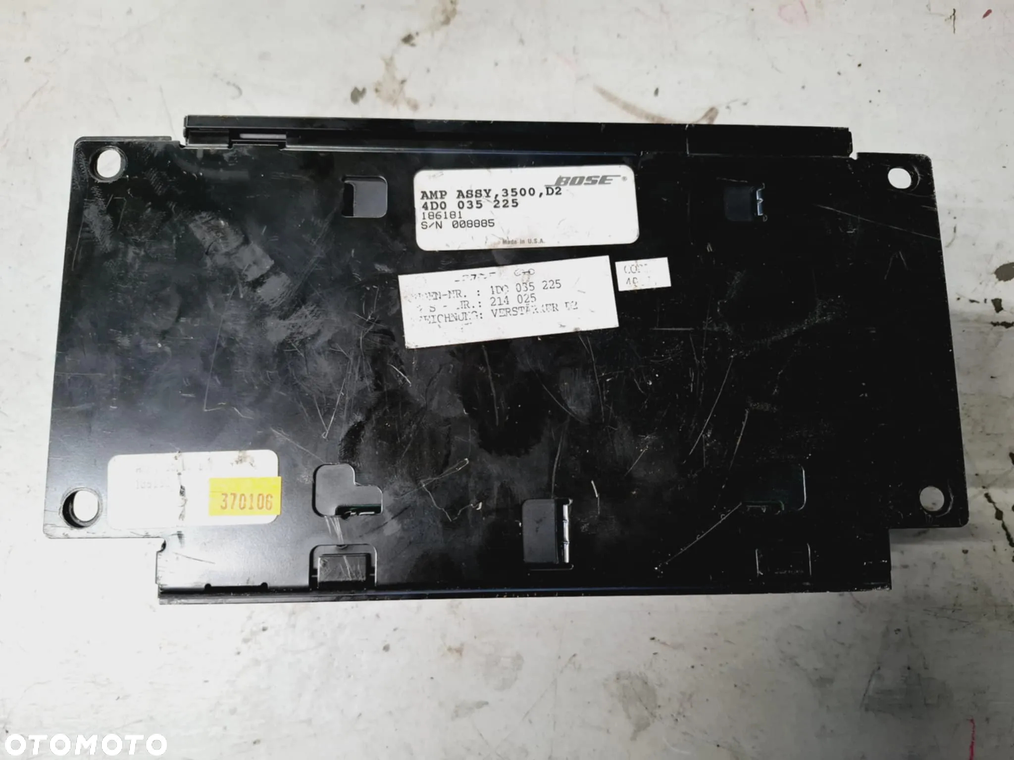 Wzmacniacz Bose Audi A8 D2 4D0035225 - 5