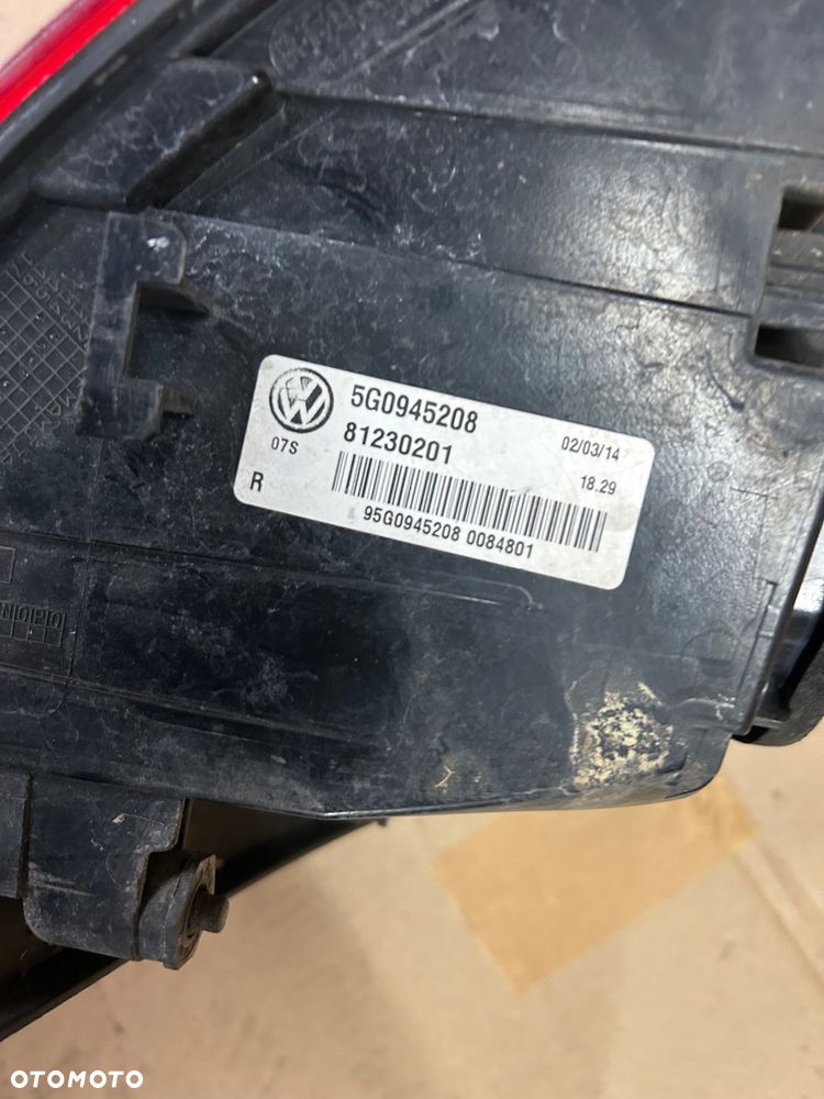 Volkswagen Golf VII lampa prawy tył led 5G0945208 hatchback - 8