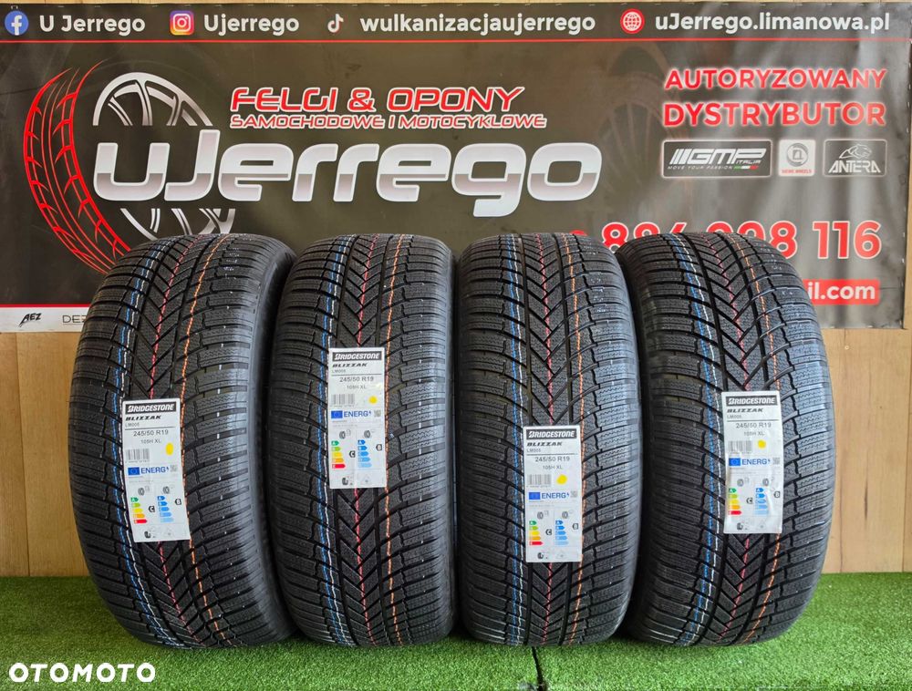 Koła zimowe BMW iX3, X3, X4, Seria7 - 19x5x112 - Bridgestone Blizzak Lm-005 245/50/R19 + TPMS - 2